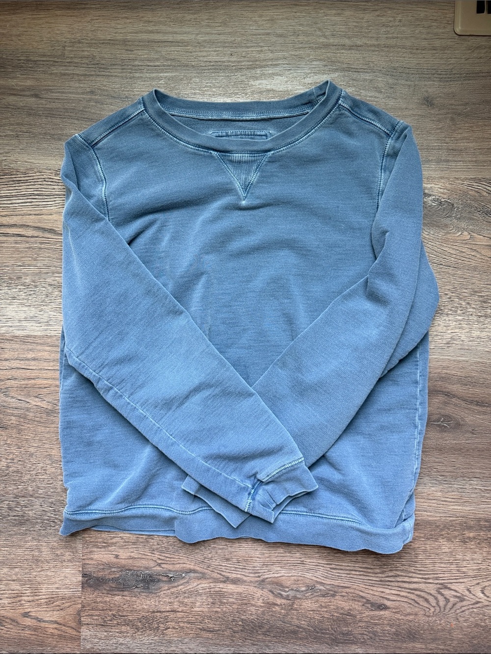 L.L. Bean Men's Crewneck Tee in Light Blue Wash (unisex)